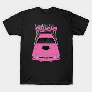 Plymouth Barracuda 1971 - Pink T-Shirt